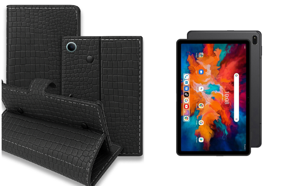 Книга-трансформер для планшета Umidigi A11 Tab, цвет Black Krokodil Black Киев - изображение 1