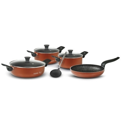 Набор посуды Flonal Pepita Granit 8 предметів (PGFSET08PZ) Винница - изображение 1