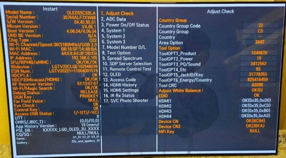 Телевизор 55