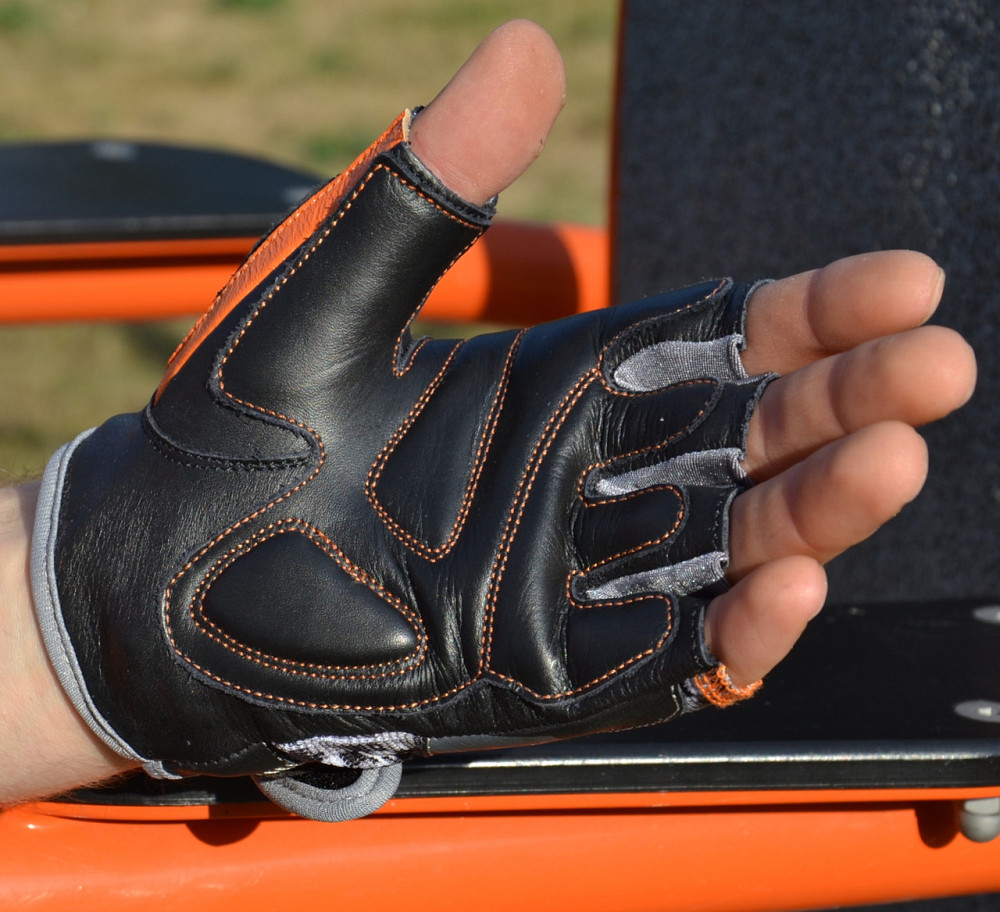 Рукавички для фітнесу MadMax MFG-831 Mti 83.1 Grey/Digital Camo S Каменское - изображение 3