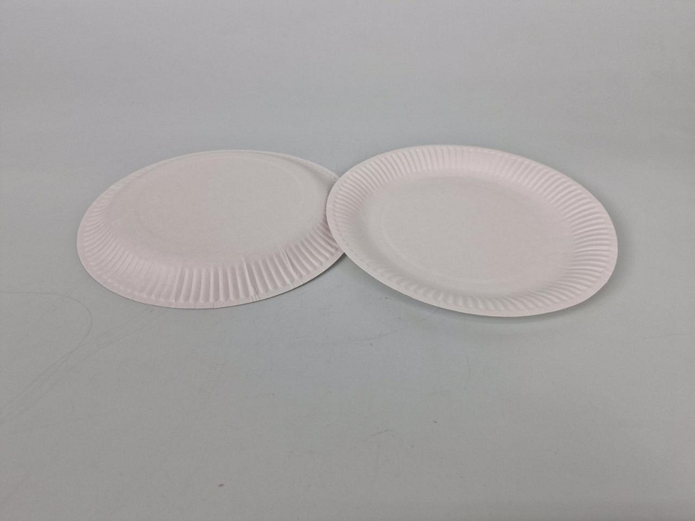 Тарілка паперова біла D-18 см (50) (50 шт.) Харків - фото 2