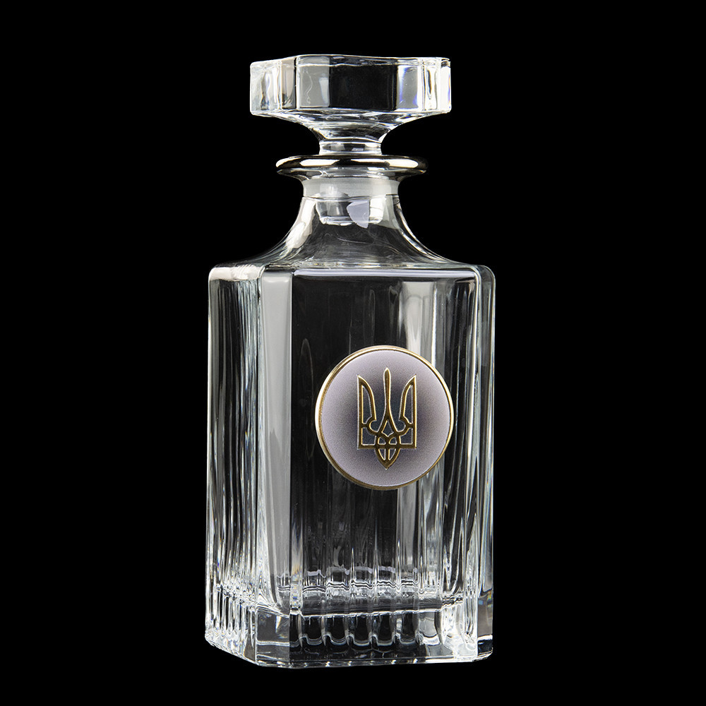 Набір для віскі "Розвідка ЗСУ" 5 предметів Boss Crystal, графін + 4 келиха Рівне - фото 5