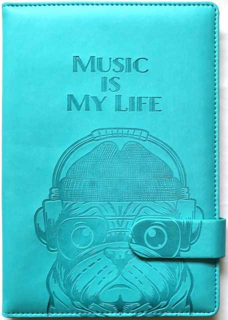 Блокнот дитячий А5/64 арк. "Bourgeois" чисті аркуші, шкірзам обкл, 9331, шт Київ - фото 1