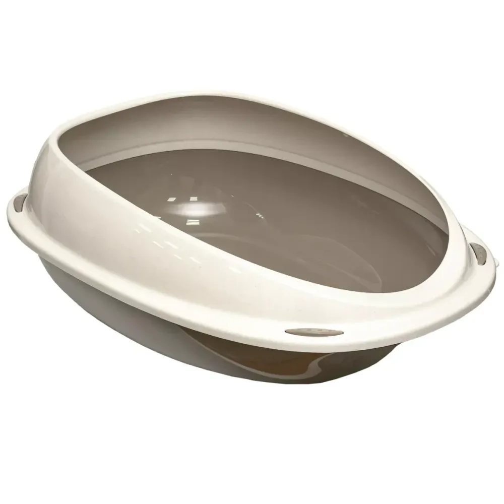 Відкритий туалет для котів Shuttle з бортиком, розмір 45 x 36 x 15.5 см Вінниця - фото 6