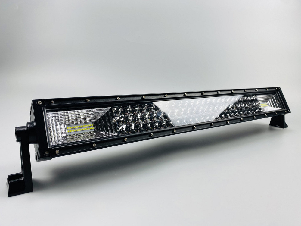 Світлодіодні світлові панелі фара LED BAR прямокутна 324W довжина 520мм х 85мм 9-32В led chip3030 108 led Мукачево - фото 4