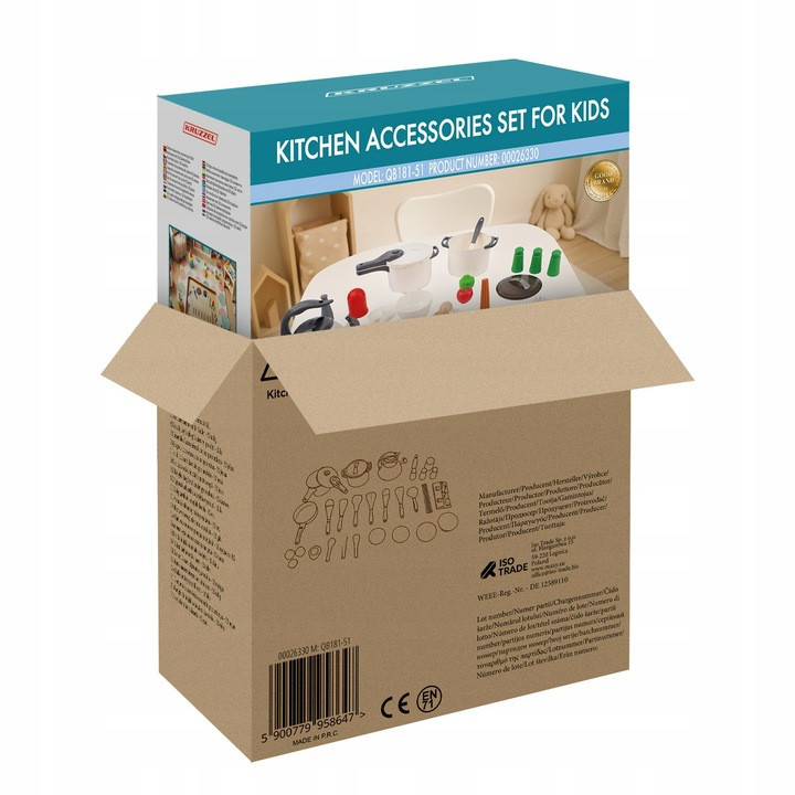 Детский набор кухонных принадлежностей 32 элемента Kruzzel (26330) Нововолынск - изображение 8
