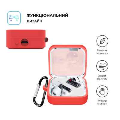 Чехол для наушников Armorstandart Hang Case для Nothing Ear (2) Red (ARM75398) Винница