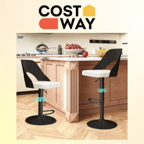 Барні стільці Navare комплект із двох стільців для кухні та барної стійки Київ - фото 8