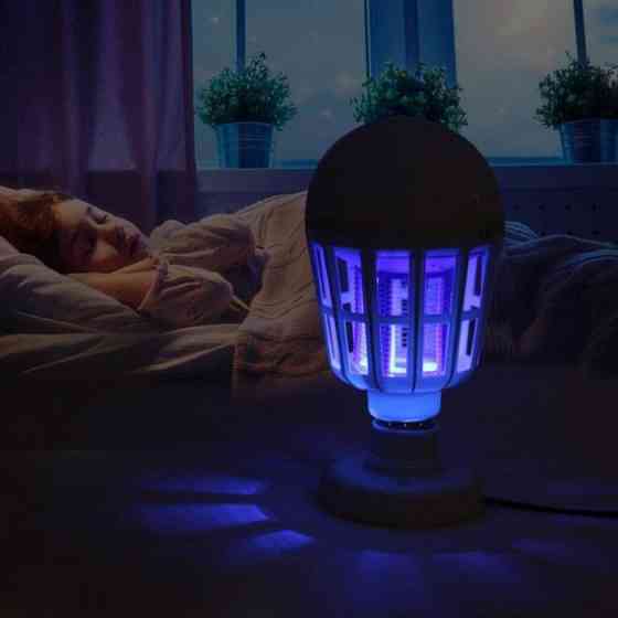 Светодиодная лампа приманка для насекомых Zapp Light, электрическая ловушка для насекомых, противомоскитная лампа от комаров TI-28 Львов