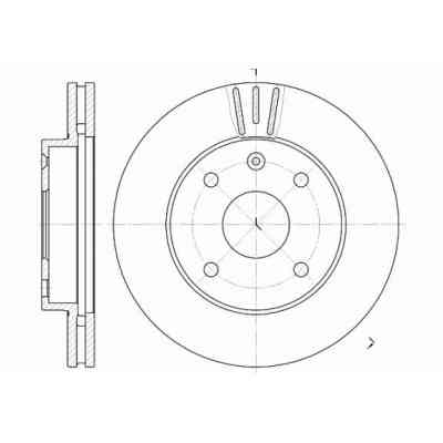 Гальмівний диск REMSA 6959.10 Вінниця