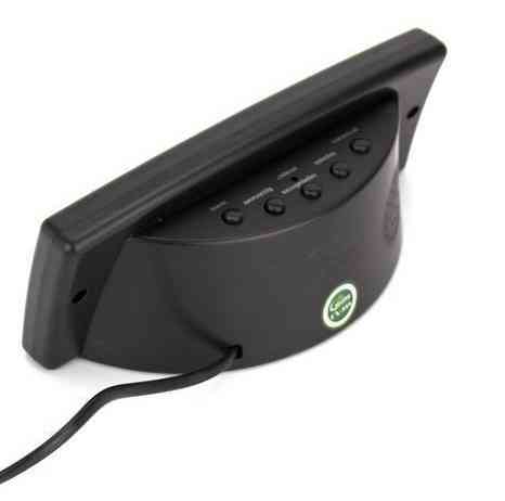 Годинники настільні Caixing CX-818 з зеленою підсвіткою, чорні Вінниця