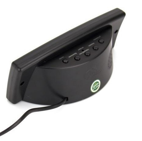 Годинники настільні Caixing CX-818 з зеленою підсвіткою, чорні Вінниця - фото 3