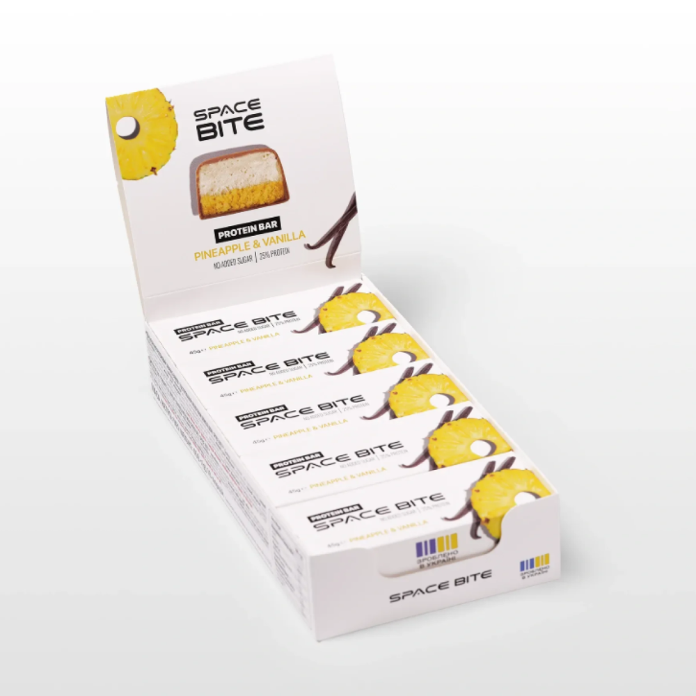 Space Bite - 10x45g Pineapple Vanilla Київ - фото 1