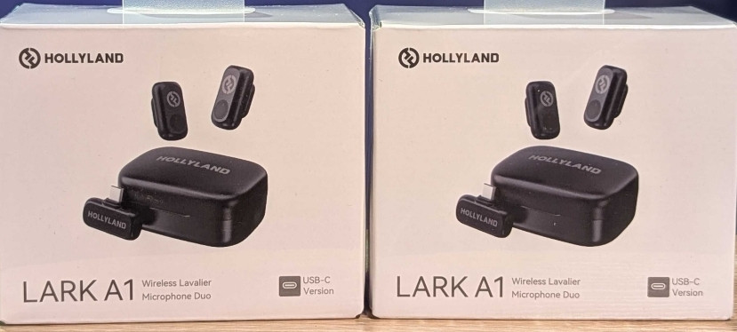 Микрофонная радиосистема • Hollyland Lark A1 Duo USB-C • Гарантия! Харьков - изображение 3