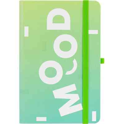 Книга записная Optima Mood А5 128 листов линия зеленый (O20812-44) Винница
