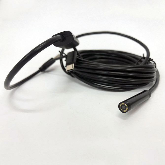 Usb Android Ендоскоп для смартфона 2 м 7 мм, Камера ендоскоп для авто, Гнучкі YQ-222 технічні ендоскопи Київ - фото 4