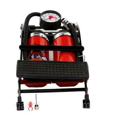 Насос двопоршневий ножний (з манометром на 5кг/см2) (mod.222) Мукачево