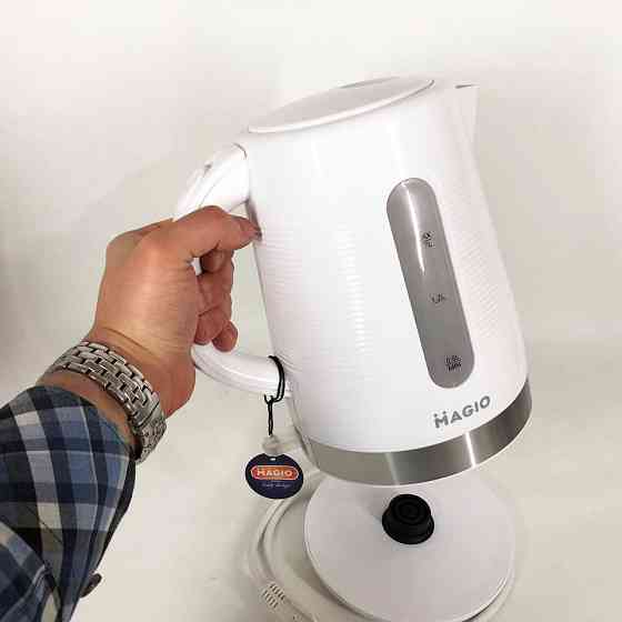 Електричний чайник з автовідключенням MAGIO, Чайники на підставці, Гарний електрочайник KL-27 Івано-Франківськ