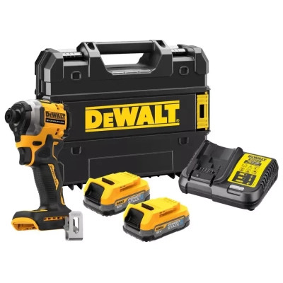 Шуруповерт DeWALT 18 В XR Li-lon PowerStack 2x1.7Ah, 206 Нм, кейс TSTAK (DCF850E2T) Винница - изображение 7