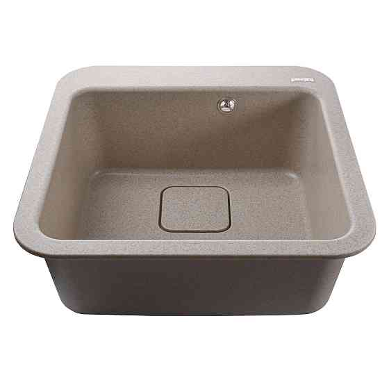 Гранітна мийка Globus Lux BARBORA  піщаний 510х510мм-А0004 Київ