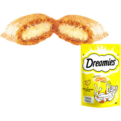 Лакомство для котов Dreamies с сыром 60 г (4008429037986) Винница - изображение 3