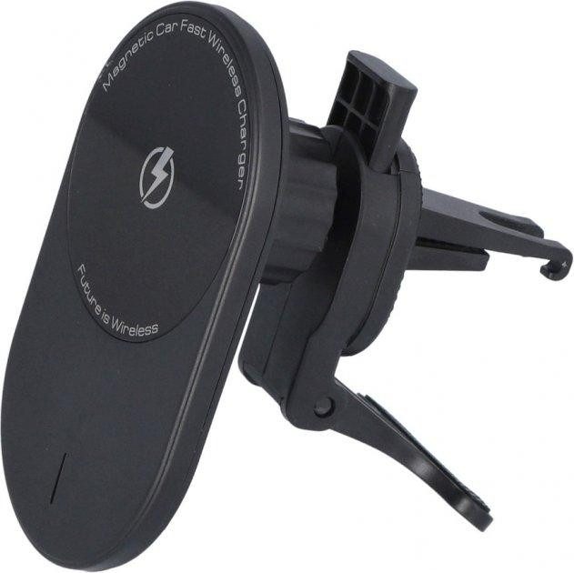 Бездротовий автомобільний зарядний пристрій-тримач Ailink MagSafe Auto Wireless Charger (AI-MagAuto1Bk) Б/В, чорний Київ - фото 5