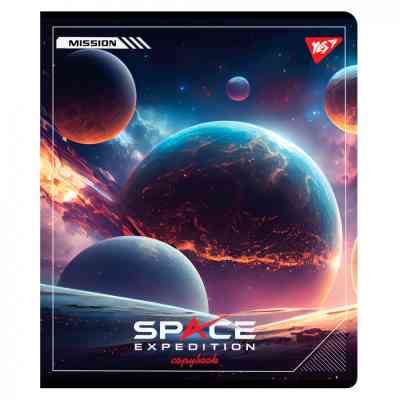 Тетрадь Yes Space expedition А5 12 листов клетка (767497) Винница