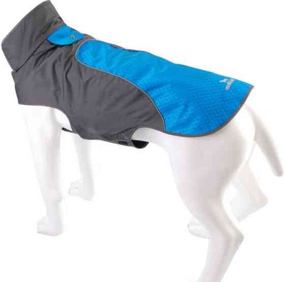 Куртка дощовик для собак BlackDoggy (Блекдоги) VC-JK12012 XL, Синій Запоріжжя