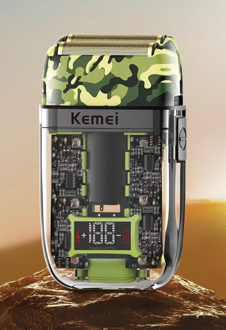 Шейвер Kemei KM-TX7 электробритва (сухое и влажное бритье) Винница - изображение 10