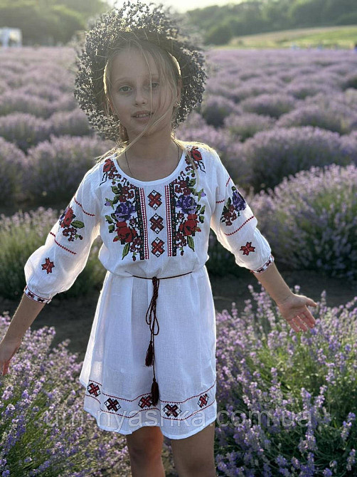 Дитяча вишита сукня натуральна тканина Кривий Ріг - фото 2