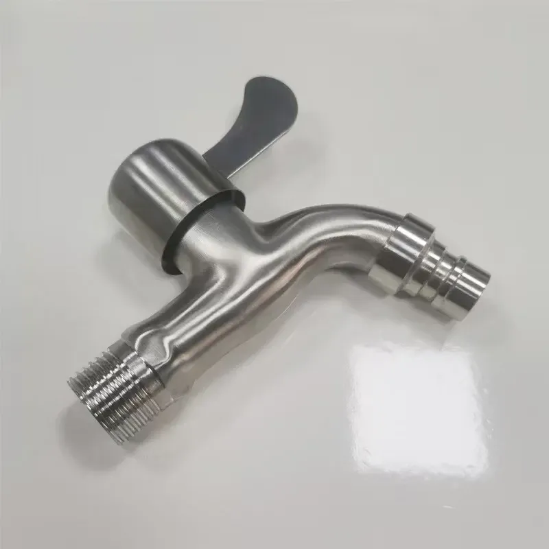 Кран поливальний для холодної води MIXXUS BIB-03 1/2 з нержавіючої сталі SUS304 настінний (MI7102) Чернівці - фото 3