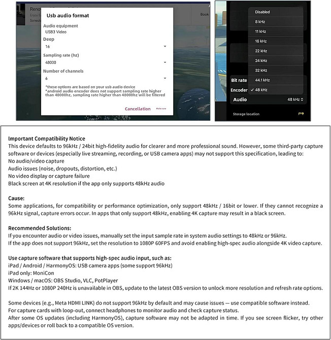Карта захвата 4K60 / 1080P240 HDMI USB 3.0 на USB‑C/A с аудио входом и микрофонным выходом совместима с Switch Киев - изображение 4
