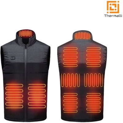 Жилет с подогревом Thermalli Chatel чорний/сірий M (10100505-01M) Винница - изображение 10