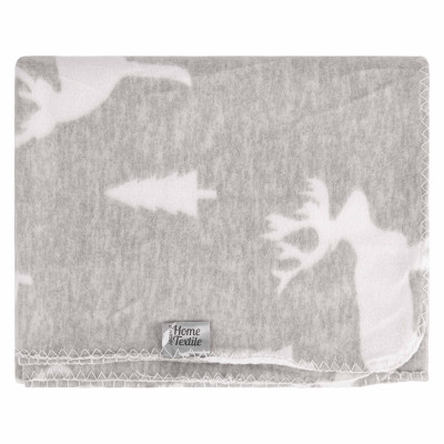 Плед Ardesto Christmas Fleece 130x160см, 100% поліестер, олені (ART0716PB) Вінниця - фото 7