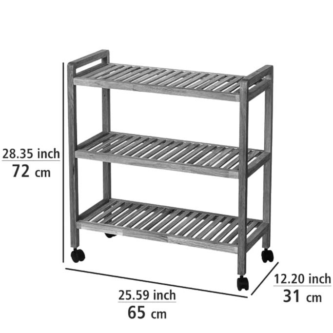Этажерка на колёсах 