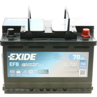 Акумулятор автомобільний EXIDE 70A (EL700) Вінниця