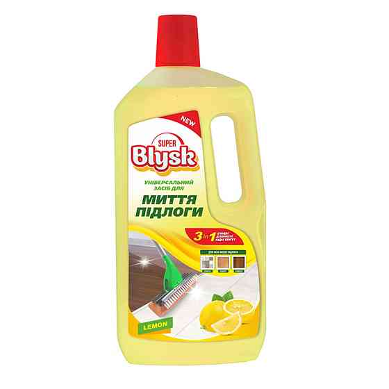 Универсальное средство для мытья пола Super Blysk Лимон, 1л Київ