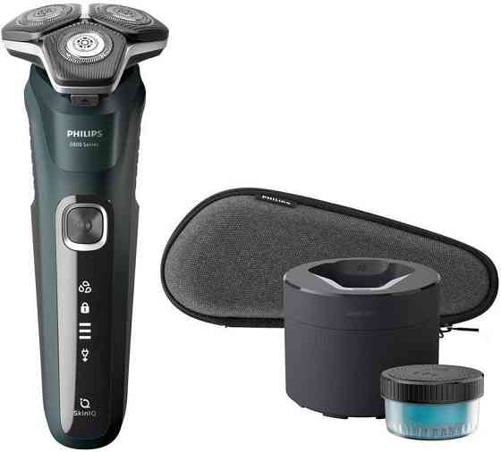 Електробритва Philips S5884/50 чорний із зеленим Харьков