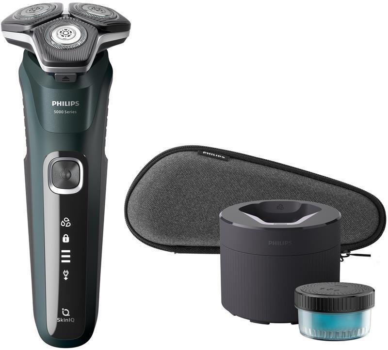 Електробритва Philips S5884/50 чорний із зеленим Харьков - изображение 2