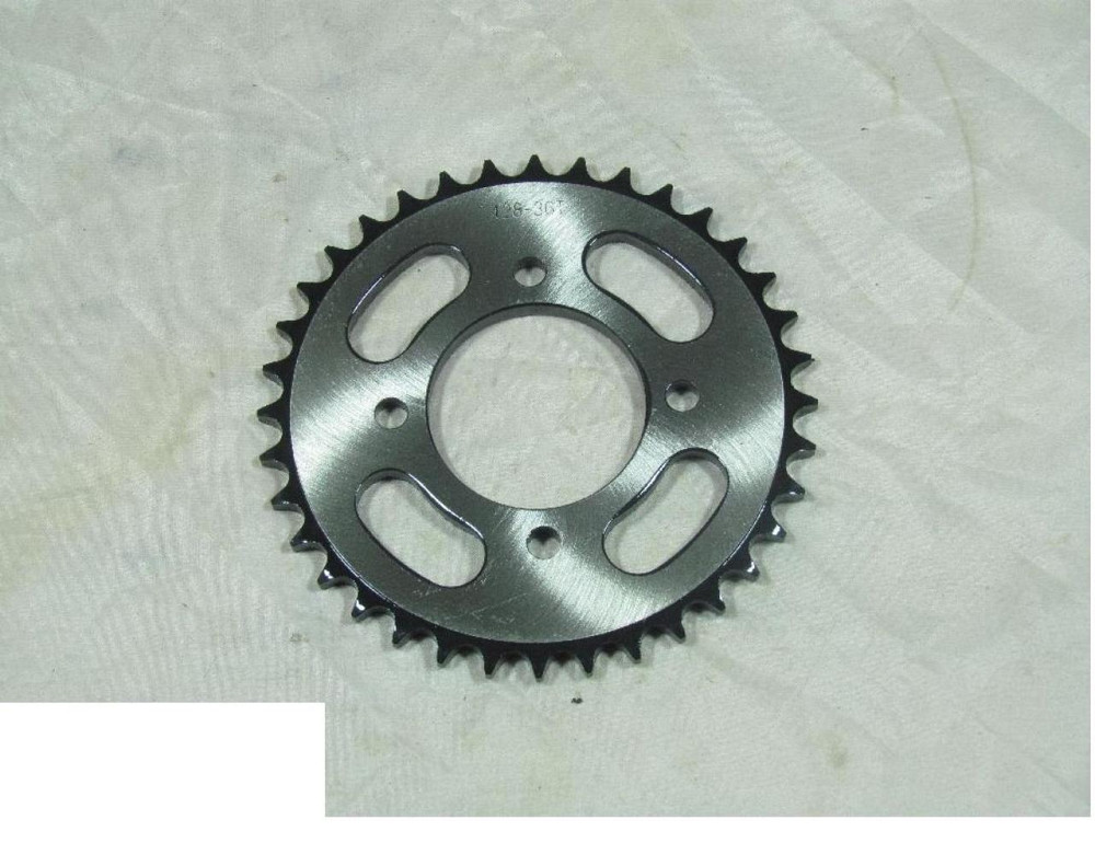 Звезда трансмиссии (задняя) Вайпер , мотоцикл Лифан 125/150 428-42T 45 сталь Мукачево - изображение 1