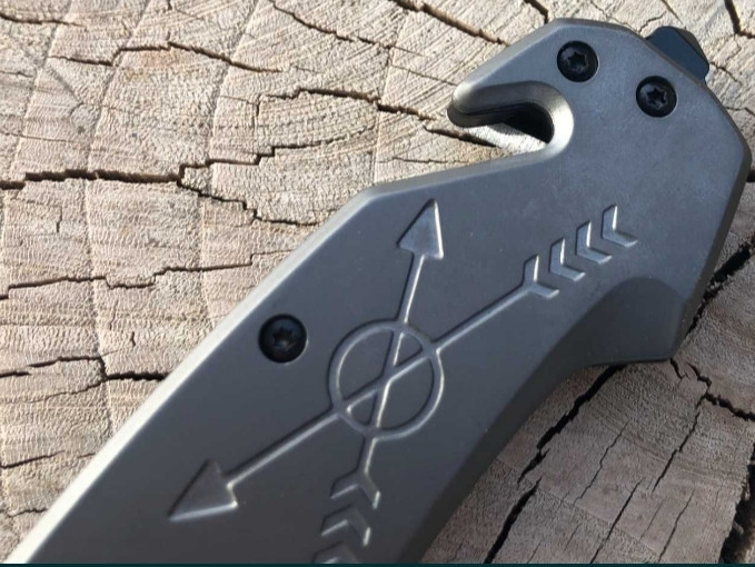 Нож складной : Browning выкидной туристический карманный нож Флиппер. Киев - изображение 5