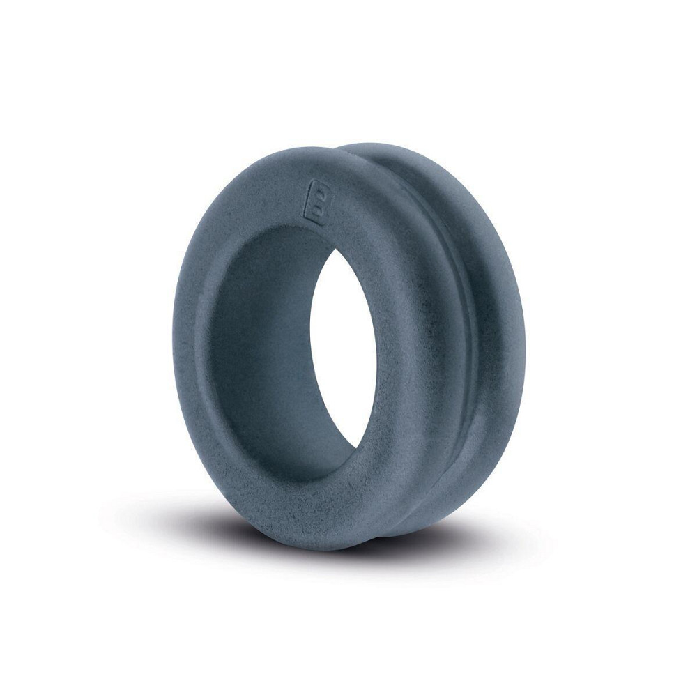 Ерекційне кільце Boners Double Design Cock Ring, товсте, внутрішній діаметр 3,2 см Sex Aura Київ - фото 1