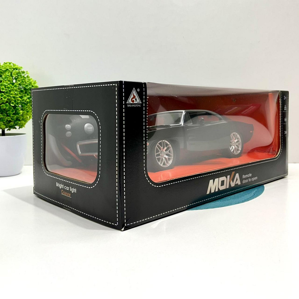 Машина на радіокеруванні підсвічування гумові шини акумулятор автоматичне закриття дверей Чорний (2119) Чернігів - фото 9