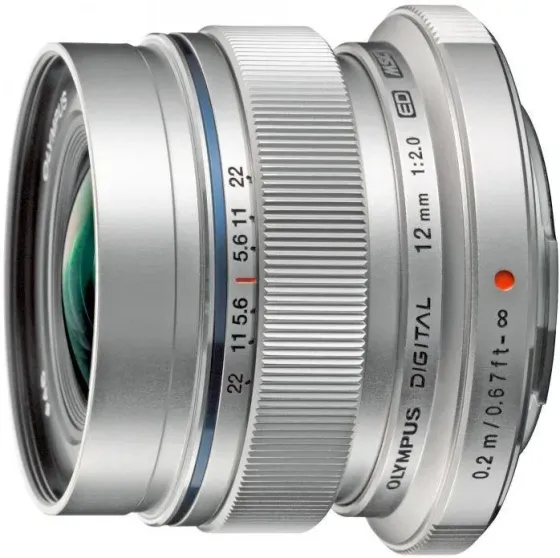 Об'єктив Olympus M.Zuiko Digital ED 12mm f/2.0 Srebrny Київ