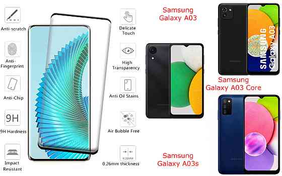Захисне скло HyperGlass Pro для Samsung Galaxy A03, Galaxy A03 Core, Galaxy A03s – максимальна чутливість та захист Київ