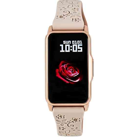 Розумний наручний годинник Smart Mioband Nano+ Beige Flower (3 ремінці) Вінниця