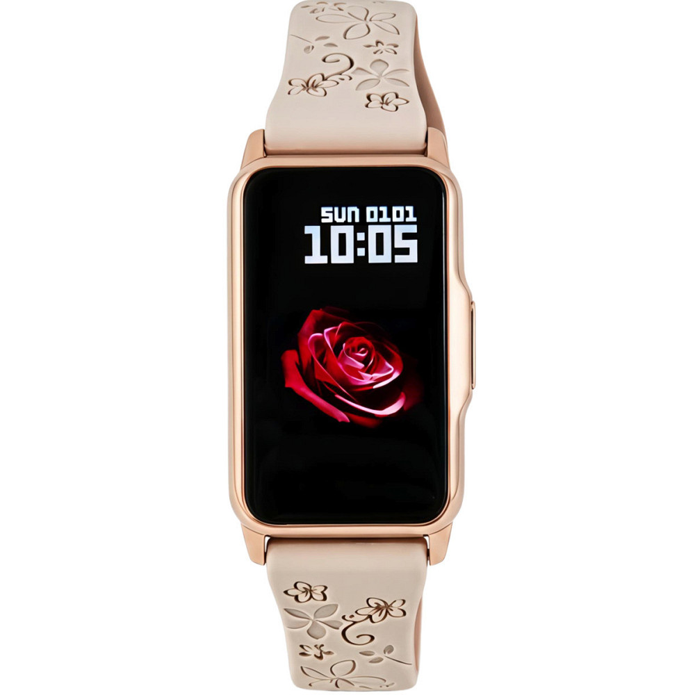 Розумний наручний годинник Smart Mioband Nano+ Beige Flower (3 ремінці) Вінниця - фото 3