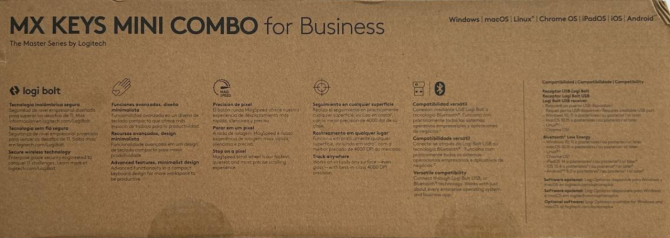 Клавиатура беспроводная Logitech MX Keys Mini For Business Wireless Illuminated US Graphite Киев - изображение 4
