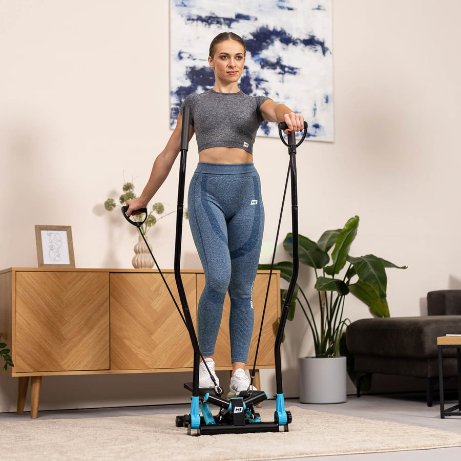 Степпер Hop-Sport HS-045S Slim голубой Киев - изображение 10