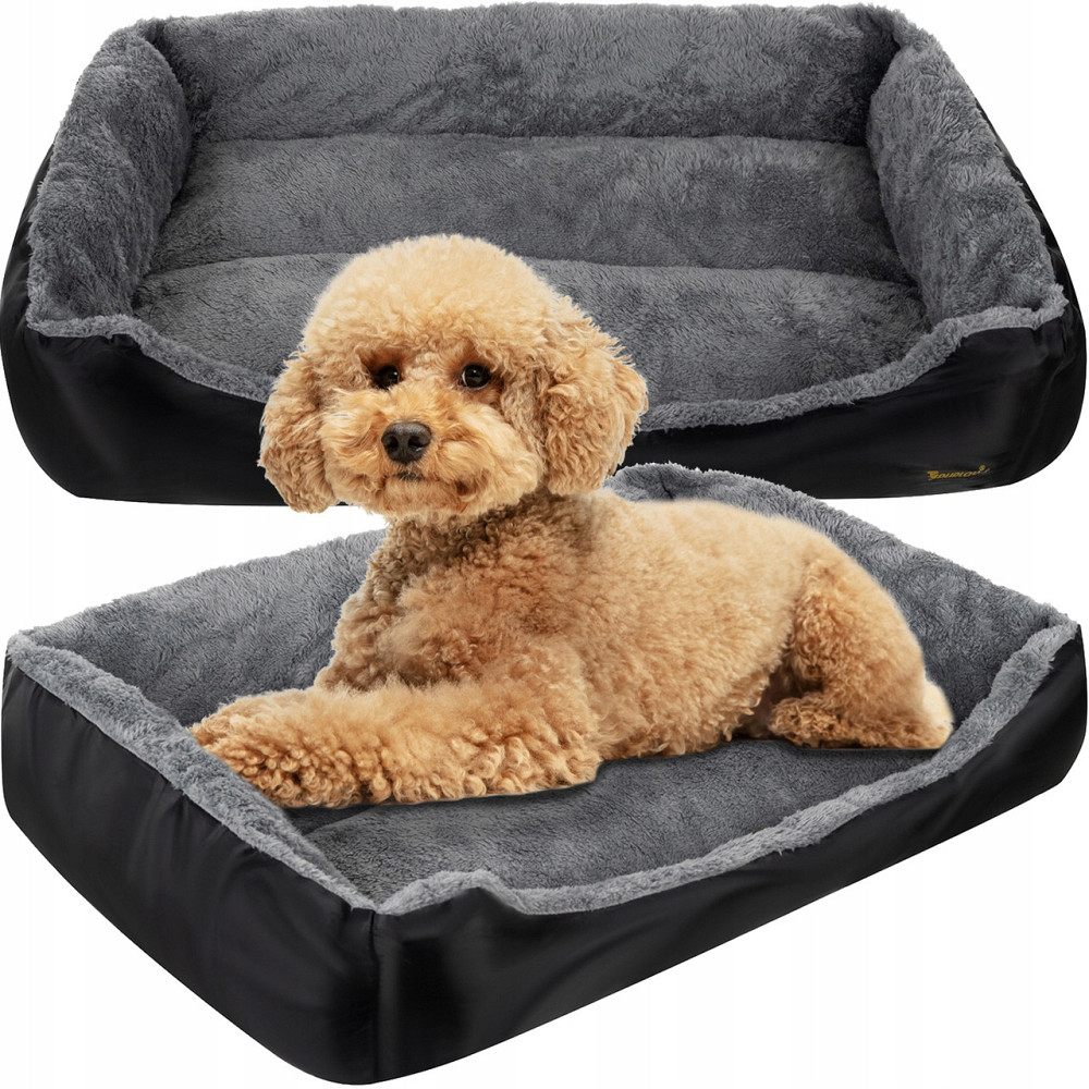 Кровать мягкая 60х45 см для собак и кошек с бортами Purlov (24288) Нововолынск - изображение 1